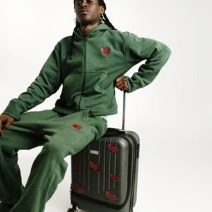 Army Green Hoodie and Sweatpants